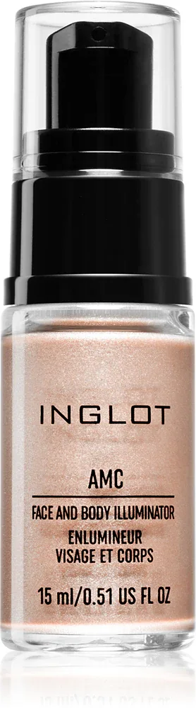 Inglot AMC - Розовый крем-хайлайтер для лица и тела оттенок 69, 15 ml