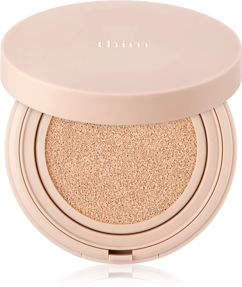 thim Luminous Skin Cushion - Долговременная основа в губке для сияния и увлажнения, 15 г, оттенок 19 Porcelain