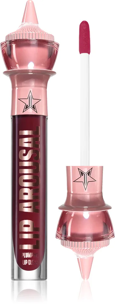 Jeffree Star Cosmetics Orgy 2 Lip Arousal Plumpin Lip Gloss - Блеск для губ с эффектом увеличения, 4 мл, оттенок Voyeurism