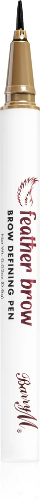 Barry M Feather Brow Defining Pen - Карандаши для бровей оттенок Light, 1 g