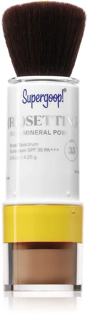 Supergoop! (Re)setting - Минеральная пудра SPF 35 Deep, 4 g