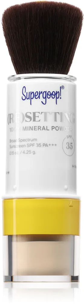 Supergoop! (Re)setting - Минеральная пудра SPF 35 Madium, 4 г, оттенок 4 г