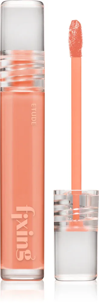 ETUDE Fixing Tint Glow - Блеск для губ с высокой пигментацией, 3 г, оттенок #01 Pure Coral