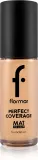 flormar Perfect Coverage Mat Touch Foundation - Матирующий тональный крем для жирной и комбинированной кожи оттенок 303 Classic Beige, 30 ml — фото 1