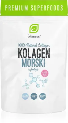 Intenson Kolagen morski Hydrolizat - Порошок для приготовления напитка для волос, кожи и ногтей, 60 г