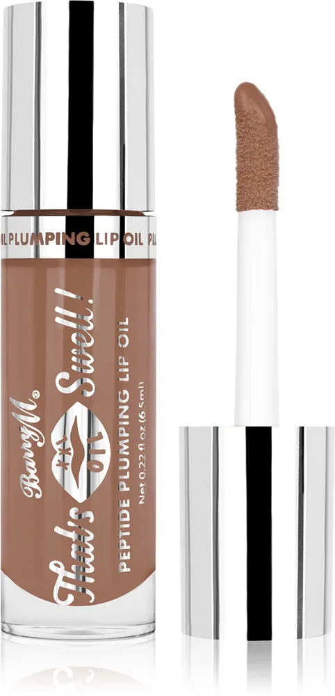 Barry M That's Swell! Peptide Plumping Lip Oil - Бальзам для губ для увеличения объема, 6 мл, оттенок Taupe Touch