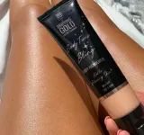 Dripping Gold Luxury Tanning Body Tune Bling - Розовый крем-хайлайтер для лица и тела, 100 ml — фото 3