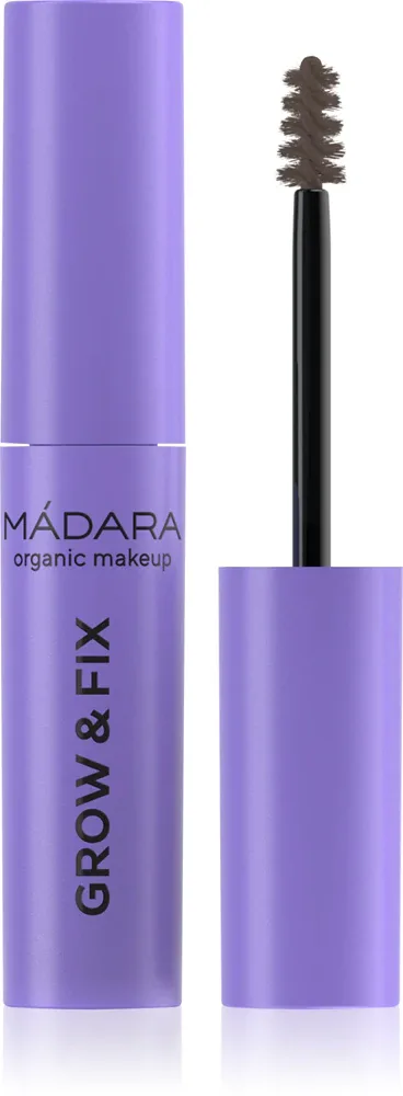 MÁDARA Grow & Fix - Гель для бровей - тонирующий. оттенок Frosty Taupe, 4 ml
