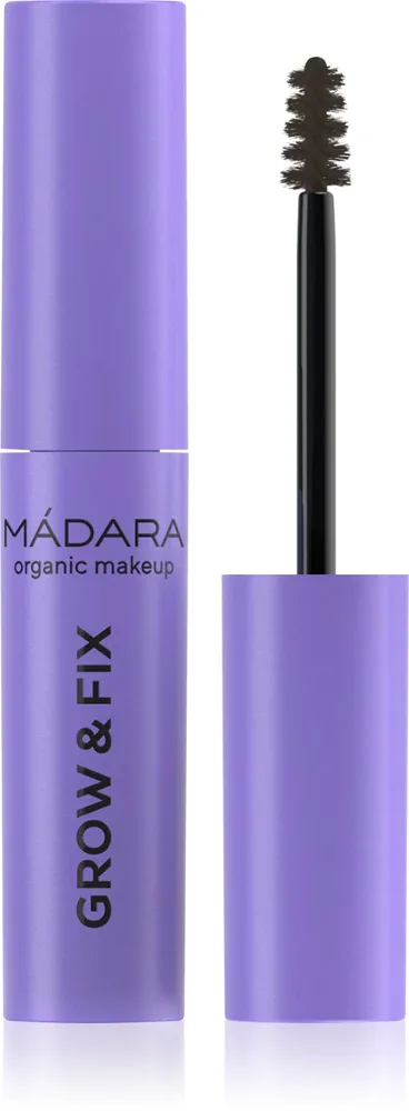 MÁDARA Grow & Fix - Гель для бровей - тонирующий., 4 мл, оттенок Ash Brown