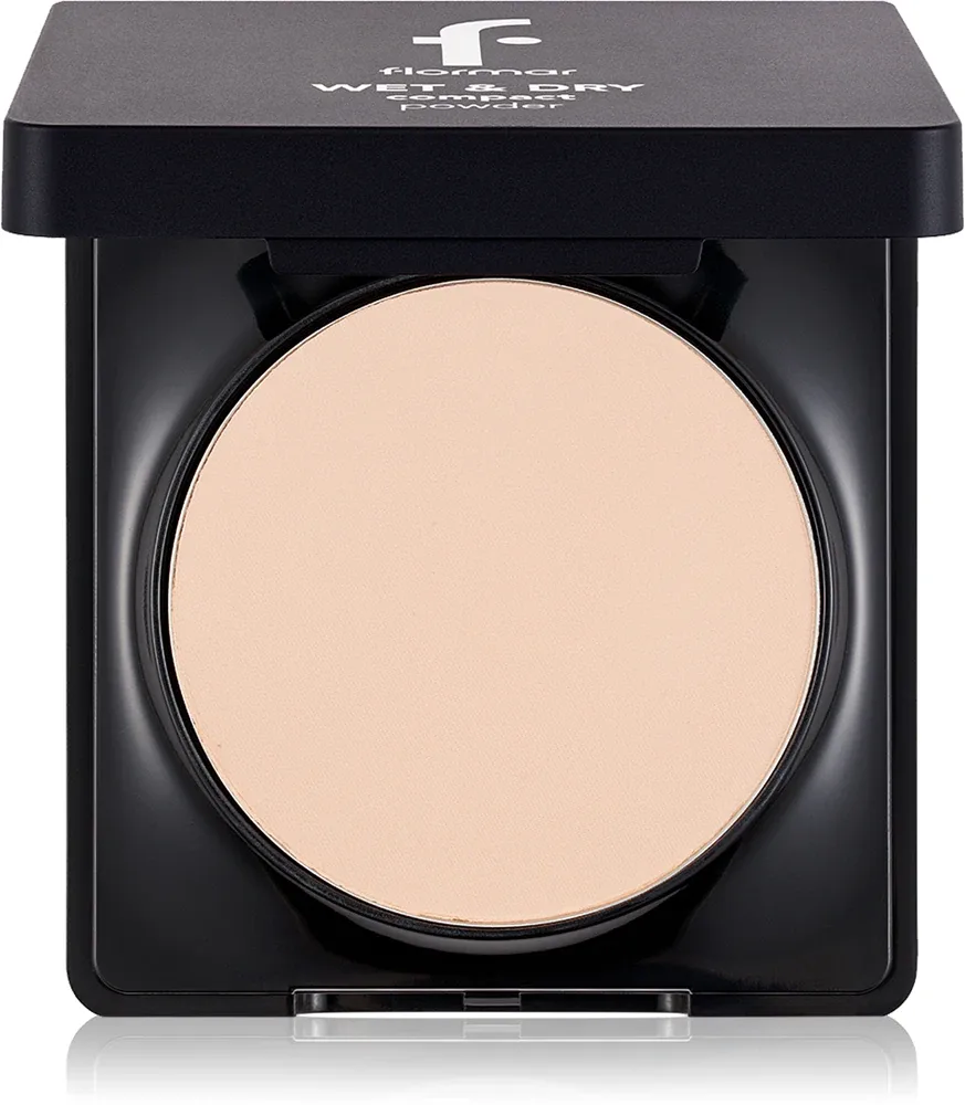 flormar Wet & Dry Compact Powder - Пудра для лица в компакте, выравнивающая тона., 10 г, оттенок 005 Medium Caramel