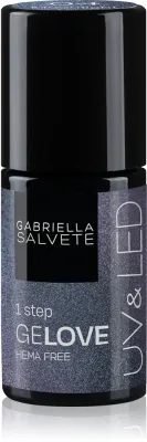 Gabriella Salvete GeLove Over The Moon - Гибридный лак для ногтей с использованием УФ / СВ-лампы 04 Moonlight, 8 мл