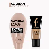 flormar CC Cream Anti-Fatigue - Крем CC SPF 20 CC04, 35 ml — фото 3