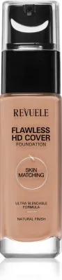 Revuele Flawless HD Cover Foundation - Легкий тональный фон для идеального вида, 33 мл