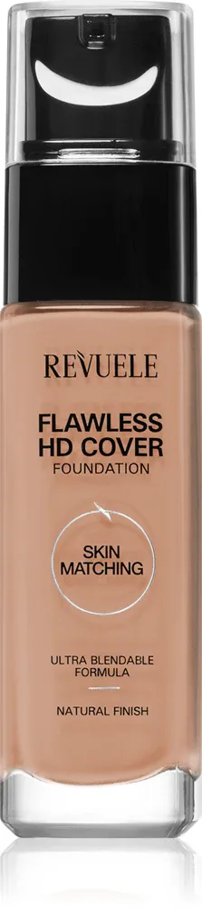 Revuele Flawless HD Cover Foundation - Легкий тональный фон для идеального вида, 33 мл, оттенок 05