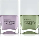 Nails Inc. Summer Matcha Mood Duo - Набор лаков для ногтей, 2 ml — фото 1