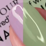 Nails Inc. Summer Matcha Mood Duo - Набор лаков для ногтей, 2 ml — фото 3