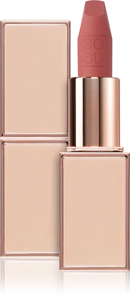 SOSU Cosmetics Matte Lipsticks - Матовая помада, оттенок Birthday Suit