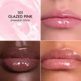 DIOR Dior Addict Lip Glow Butter - Уходовый блеск для губ, 10 мл, оттенок 101 Glazed Pink — фото 3