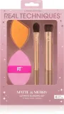 Real Techniques Matte&Merry Ultimated Blending Set - Кисти для макияжа, 4 szt. — фото 1