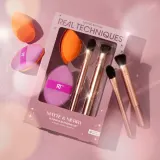 Real Techniques Matte&Merry Ultimated Blending Set - Кисти для макияжа, 4 szt. — фото 2