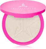 Jeffree Star Cosmetics Skin Frost Highlighter - Пудровый компактный хайлайтер Peach Goddess, 16 г, оттенок Ice Cold — фото 1