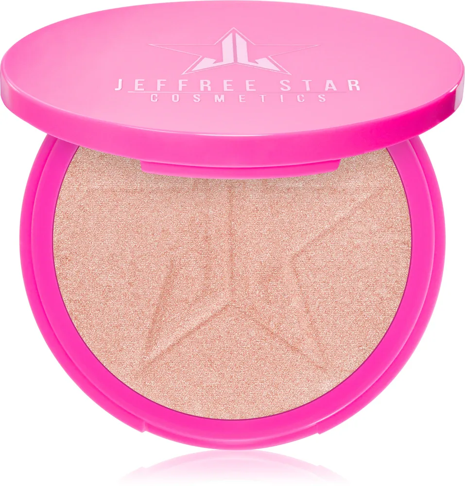 Jeffree Star Cosmetics Skin Frost Highlighter - Пудровый компактный хайлайтер Peach Goddess, 16 g
