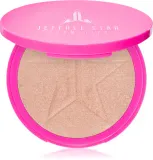 Jeffree Star Cosmetics Skin Frost Highlighter - Пудровый компактный хайлайтер Peach Goddess, 16 г, оттенок Siberian Gold — фото 1