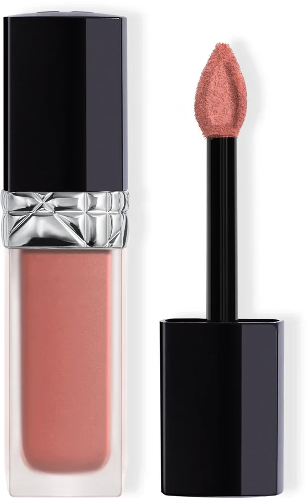 DIOR Rouge Dior Forever Liquid - Матовая жидкая помада, 6 мл, оттенок 100 Forever Nude