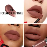 DIOR Rouge Dior Forever Liquid - Матовая жидкая помада, 6 мл, оттенок 300 Forever Nude Style — фото 2