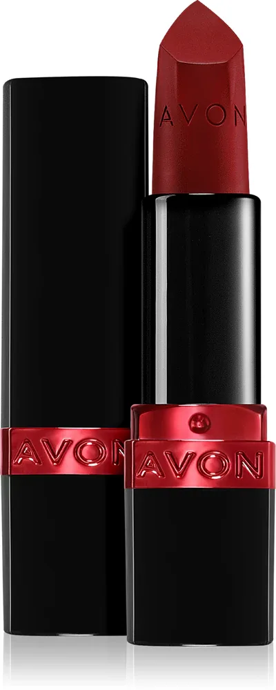 Avon Ultra Matte - Матовая помада для увлажнения, 3 г, оттенок Red Supreme
