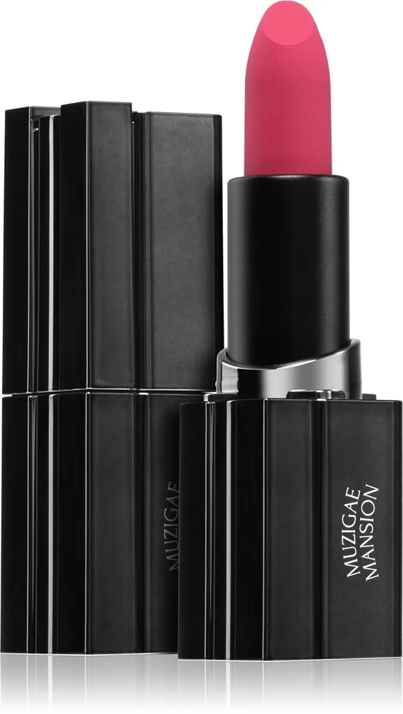 MUZIGAE MANSION Moodwear Blur Lipstick - Матовая помада для губ, увлажняющая оттенок 007 Hippy, 4 g