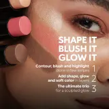 KIKO Milano Velvet Touch - Румяна в креме в стике, 10 г, оттенок 02 Golden Peach — фото 6