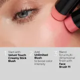 KIKO Milano Velvet Touch - Румяна в креме в стике, 10 г, оттенок 08 Rose Mauve 10 г (KKM03799) — фото 7