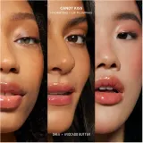 Nudestix Nudeskin Hydrating Peptide Lip Butter - Масло глубокого питания для губ оттенок Candy Kiss, 10 ml — фото 3