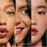 Nudestix Nudeskin Hydrating Peptide Lip Butter - Масло глубокого питания для губ оттенок Sugar Plum, 10 ml — фото 3