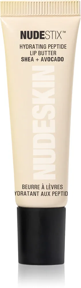 Nudestix Nudeskin Hydrating Peptide Lip Butter - Масло глубокого питания для губ, 10 мл, оттенок Clear Gloss
