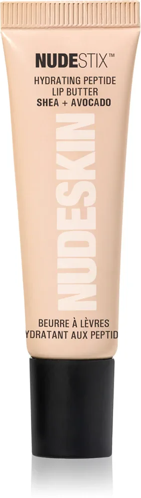 Nudestix Nudeskin Hydrating Peptide Lip Butter - Масло глубокого питания для губ, 10 мл, оттенок Dolce Nude