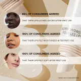 Nudestix Nudeskin Hydrating Peptide Lip Butter - Масло глубокого питания для губ, 10 мл, оттенок Dolce Nude — фото 4