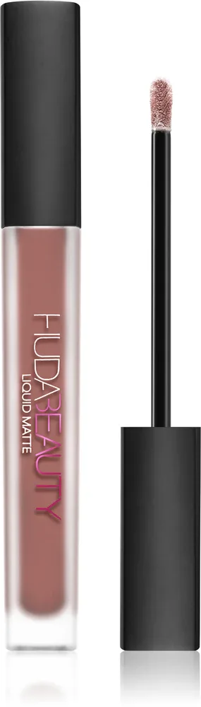 Huda Beauty Liquid Matte - Жидкая матовая помада, 4 мл, оттенок Bombshell