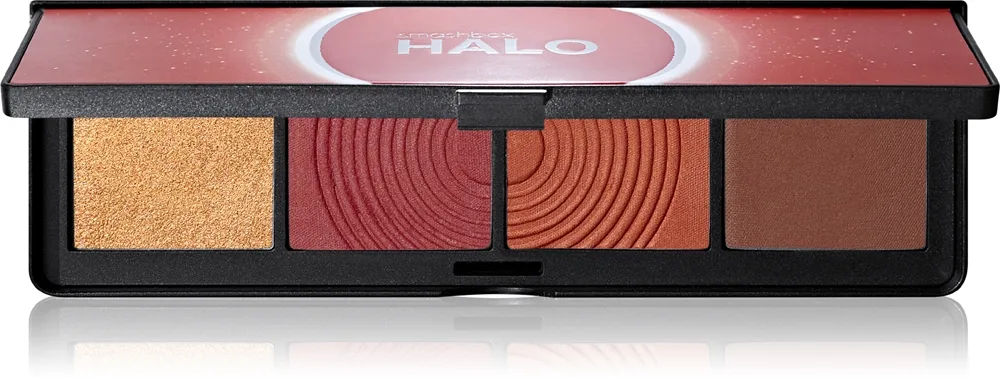 Smashbox Halo Sculpt + Glow Face Palette - Палетка румян и хайлайтеров оттенок Berry Saturation, 15 g