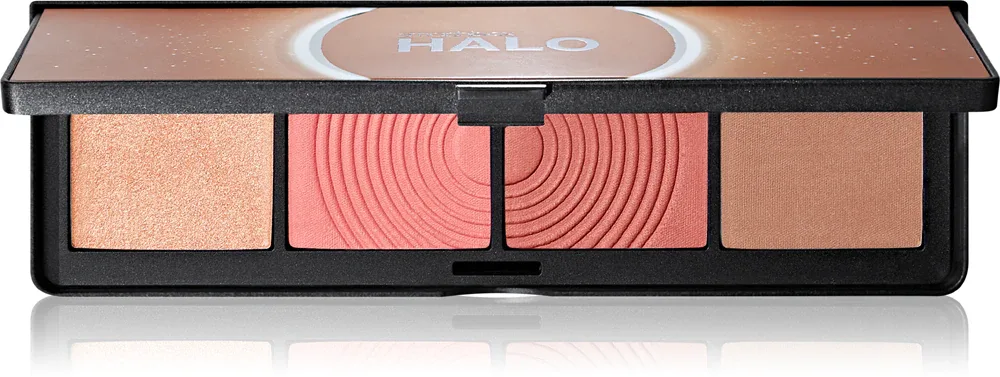 Smashbox Halo Sculpt + Glow Face Palette - Палетка румян и хайлайтеров оттенок Back to Cali, 15 g