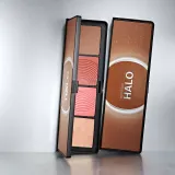 Smashbox Halo Sculpt + Glow Face Palette - Палетка румян и хайлайтеров оттенок Back to Cali, 15 g — фото 6
