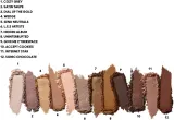 MAC Cosmetics Connect In Colour Eye Shadow Palette 12 shades - Палетка теней для век: палетка теней для век, 12 г, оттенок Unfiltered Nudes — фото 3