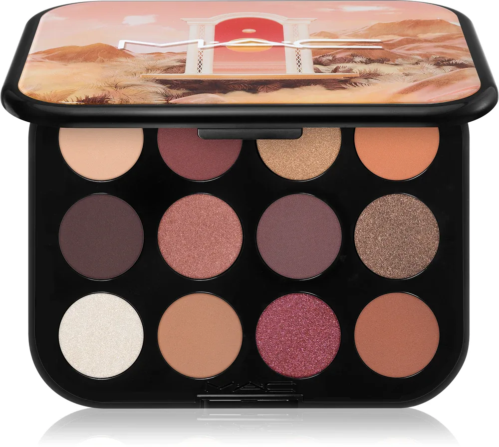 MAC Cosmetics Connect In Colour Eye Shadow Palette 12 shades - Палетка теней для век: палетка теней для век, 12 г, оттенок Future Flame