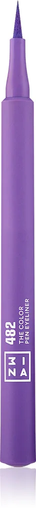 3INA The Color Pen Eyeliner - Подводка для глаз в виде карандаша, 1 мл, оттенок 482 - Purple