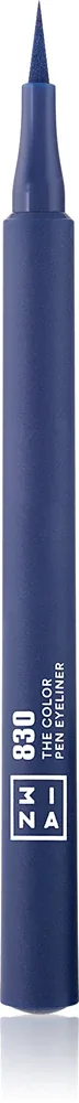 3INA The Color Pen Eyeliner - Подводка для глаз в виде карандаша оттенок 830 - Navy blue, 1 ml