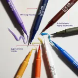3INA The Color Pen Eyeliner - Подводка для глаз в виде карандаша оттенок 830 - Navy blue, 1 ml — фото 7