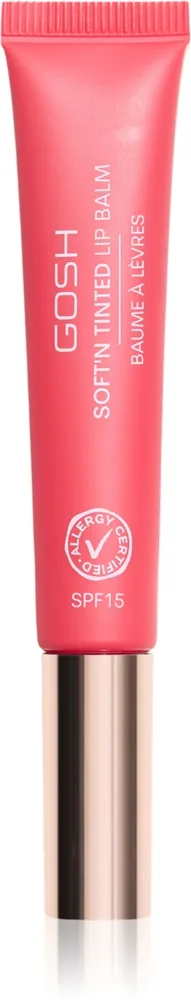 Gosh Soft`n Tinted - Тонирующий бальзам для губ SPF 15 оттенок 008 Cherry Soda, 8 ml