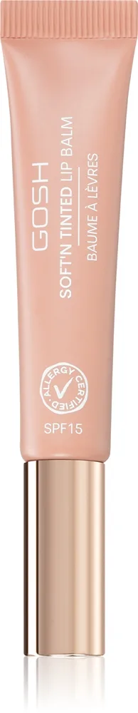 Gosh Soft`n Tinted - Тонирующий бальзам для губ SPF 15 оттенок 002 Nougat, 8 ml