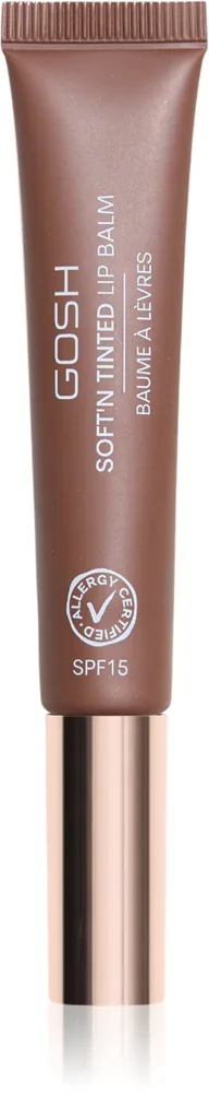 Gosh Soft`n Tinted - Тонирующий бальзам для губ SPF 15, 8 мл, оттенок 010 Espresso Martini